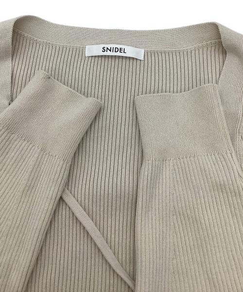 Snidel（スナイデル）Snidel (スナイデル) ボレロセットチュールニットワンピ アイボリー サイズ:ONE SIZEの古着・服飾アイテム