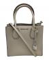 MICHAEL KORS（マイケル・コース）の古着「2WAYバッグ Mercer Medium Messenger Bag」｜ライトグレー