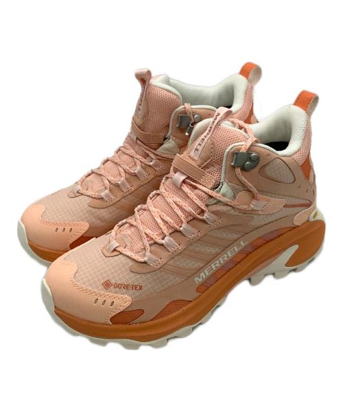 MERRELL（メレル）MERRELL (メレル) トレッキングブーツ MOAB SPEED2 MID GTX オレンジ サイズ:24.5の古着・服飾アイテム