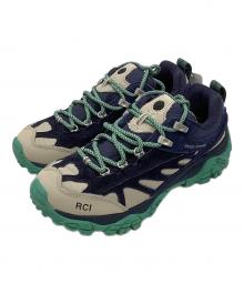 MERRELL×REESE COOPER（メレル×リース クーパー）の古着「トレッキングシューズ Moab Mesa Luxe x Reese」｜ネイビー×グリーン