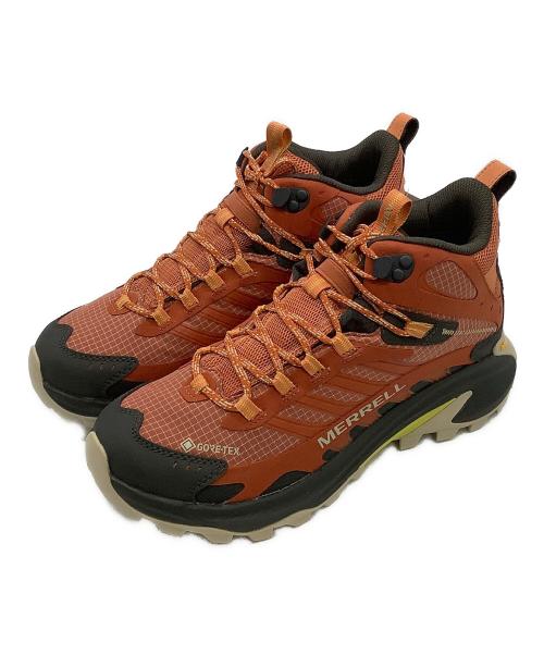 MERRELL（メレル）MERRELL (メレル) トレッキングブーツ Moab Speed 2 Mid GTX オレンジ サイズ:25の古着・服飾アイテム