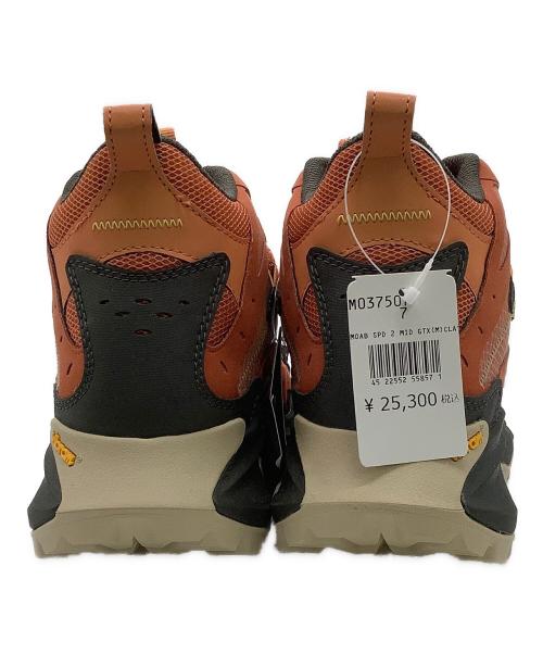 MERRELL（メレル）MERRELL (メレル) トレッキングブーツ Moab Speed 2 Mid GTX オレンジ サイズ:25の古着・服飾アイテム