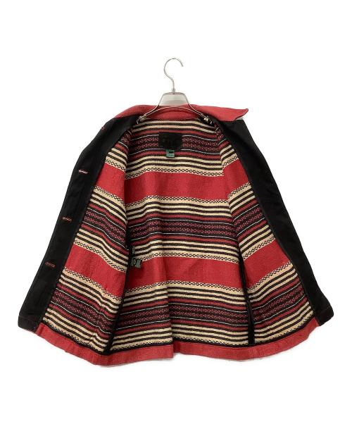 RALPH LAUREN（ラルフローレン）RALPH LAUREN (ラルフローレン) 90`sラグジャケット レッド×ブラック サイズ:Mの古着・服飾アイテム