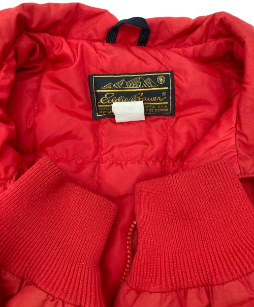 Eddie Bauer（エディーバウアー）Eddie Bauer (エディーバウアー) 70~80`sアノラックダウン レッド サイズ:不明の古着・服飾アイテム