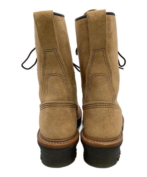 RED WING（レッドウィング）RED WING (レッドウィング) ロガーブーツ 赤羽根刺繍タグ カーキ サイズ:cm24の古着・服飾アイテム