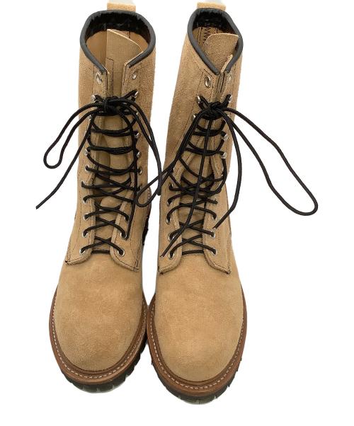 RED WING（レッドウィング）RED WING (レッドウィング) ロガーブーツ 赤羽根刺繍タグ カーキ サイズ:cm24の古着・服飾アイテム