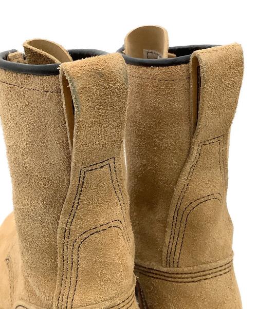 RED WING（レッドウィング）RED WING (レッドウィング) ロガーブーツ 赤羽根刺繍タグ カーキ サイズ:cm24の古着・服飾アイテム