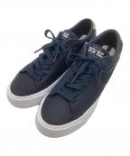 NIKE SBナイキエスビー）の古着「スニーカー ZOOM BLAZER LOW PRO GT PRM」｜ネイビー