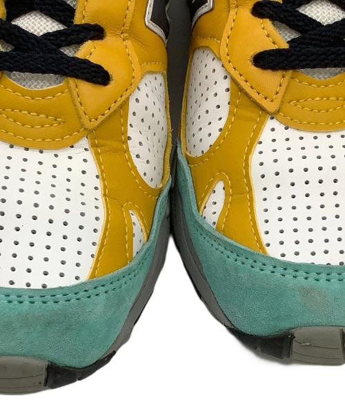 NEW BALANCE（ニューバランス）NEW BALANCE (ニューバランス) スニーカー イエロー×グリーン サイズ:usa9の古着・服飾アイテム