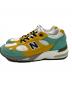 NEW BALANCE (ニューバランス) スニーカー イエロー×グリーン サイズ:usa9：13000円