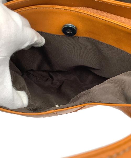 SNOOPY（スヌーピー）SNOOPY (スヌーピー) ハンドバッグ ブラウンの古着・服飾アイテム