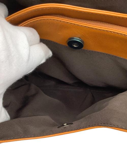 SNOOPY（スヌーピー）SNOOPY (スヌーピー) ハンドバッグ ブラウンの古着・服飾アイテム