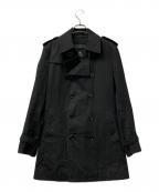 BURBERRY BLACK LABELバーバリーブラックレーベル）の古着「ライナー付トレンチコート」｜ブラック