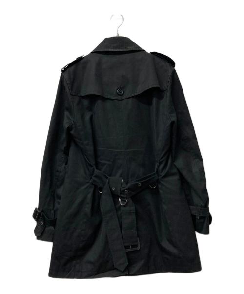 BURBERRY BLACK LABEL（バーバリーブラックレーベル）BURBERRY BLACK LABEL (バーバリーブラックレーベル) ライナー付トレンチコート ブラック サイズ:Mの古着・服飾アイテム