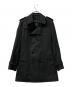 BURBERRY BLACK LABEL（バーバリーブラックレーベル）の古着「ライナー付トレンチコート」｜ブラック
