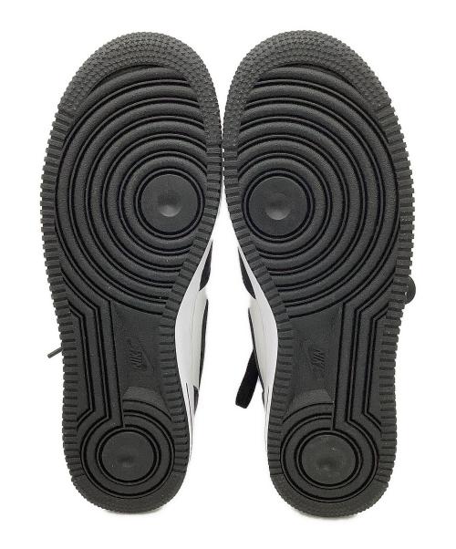 NIKE（ナイキ）NIKE (ナイキ) stussy (ステューシー) スニーカー AIR FORCE 1 MID ブラック×ホワイト サイズ:cm 27の古着・服飾アイテム