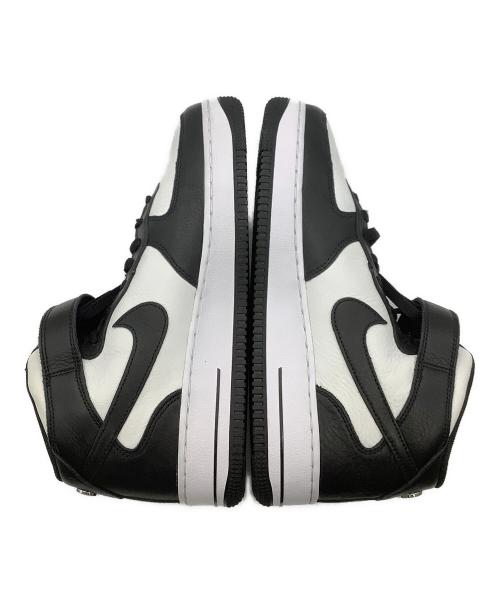 NIKE（ナイキ）NIKE (ナイキ) stussy (ステューシー) スニーカー AIR FORCE 1 MID ブラック×ホワイト サイズ:cm 27の古着・服飾アイテム