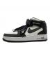 NIKE (ナイキ) stussy (ステューシー) スニーカー AIR FORCE 1 MID ブラック×ホワイト サイズ:cm 27：22000円