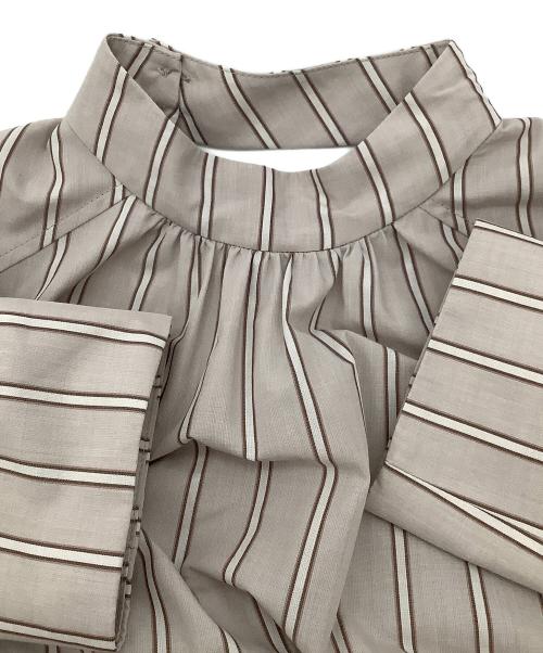 Snidel（スナイデル）Snidel (スナイデル) ボウタイシャツワンピース ピンクの古着・服飾アイテム