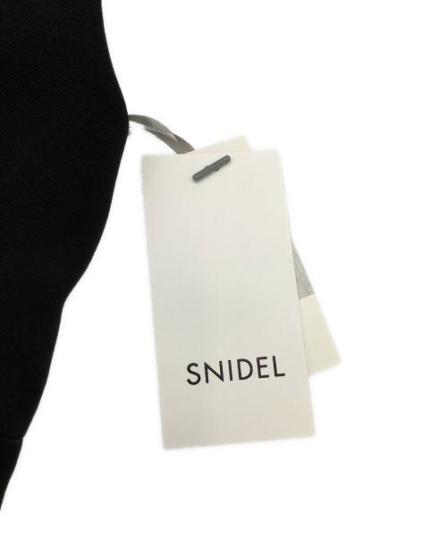 Snidel（スナイデル）Snidel (スナイデル) コンストラクトミニワンピース ブラックの古着・服飾アイテム