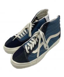 VANS OFF THE WALL（ヴァンズオフザウォール）の古着「スニーカー CLASH THE WALL」｜ネイビー