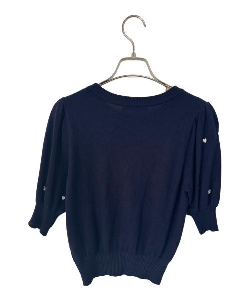 Snidel（スナイデル）Snidel (スナイデル) ニット ネイビー サイズ:1の古着・服飾アイテム