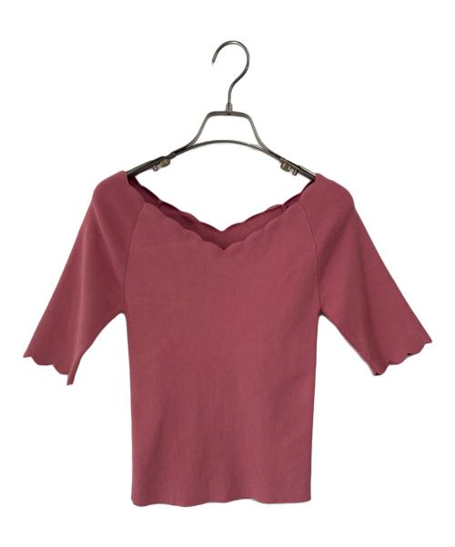 Snidel（スナイデル）Snidel (スナイデル) ニット ピンク サイズ:Fの古着・服飾アイテム