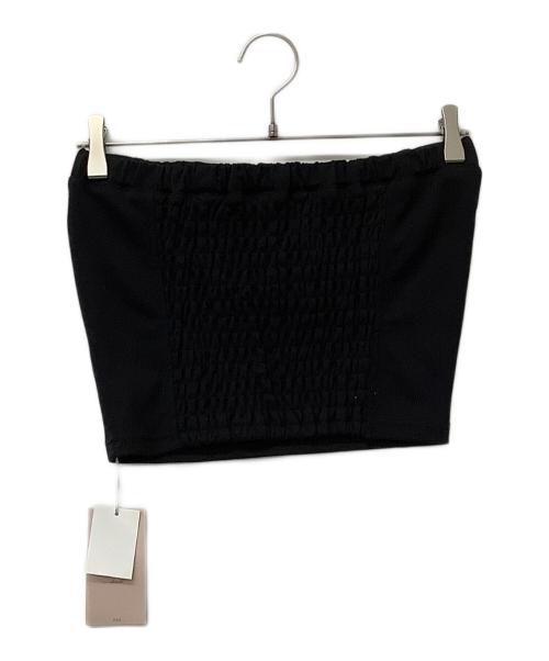 darich（ダーリッチ）darich (ダーリッチ) ベアトップ ビッグリボンベアトップ ブラック サイズ:Freeの古着・服飾アイテム