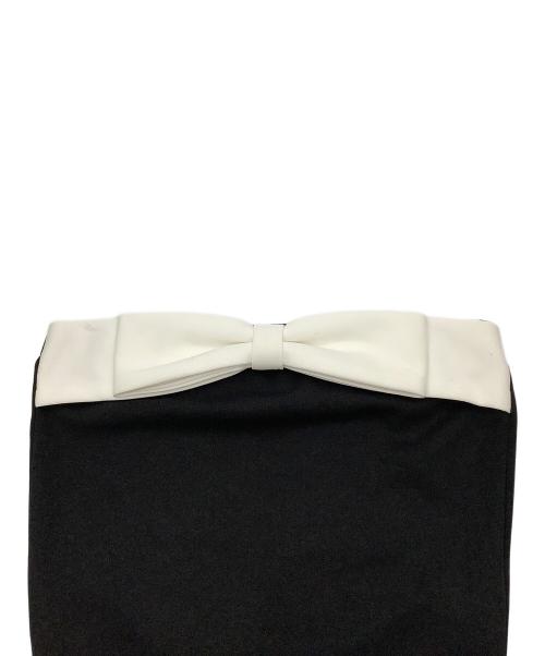 darich（ダーリッチ）darich (ダーリッチ) ベアトップ ビッグリボンベアトップ ブラック サイズ:Freeの古着・服飾アイテム