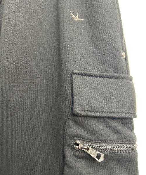 1PIU1UGUALE3 RELAX（ウノピゥウノウグァーレトレ リラックス）1PIU1UGUALE3 RELAX (ウノピゥウノウグァーレトレ リラックス) スウェットカーゴパンツ ブラック サイズ:XXLの古着・服飾アイテム