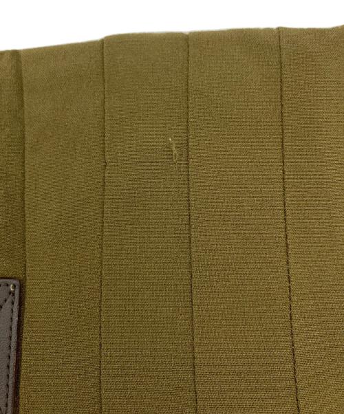 Y's Red Label（ワイズレッドレーベル）Y's Red Label (ワイズレッドレーベル) ラッププリーツスカート カーキ サイズ:2の古着・服飾アイテム