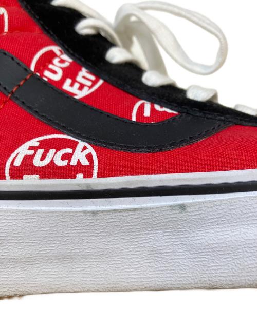 VANS（ヴァンズ）VANS (ヴァンズ) SUPREME (シュプリーム) ハイカットスニーカー レッド×ブラック サイズ:28の古着・服飾アイテム