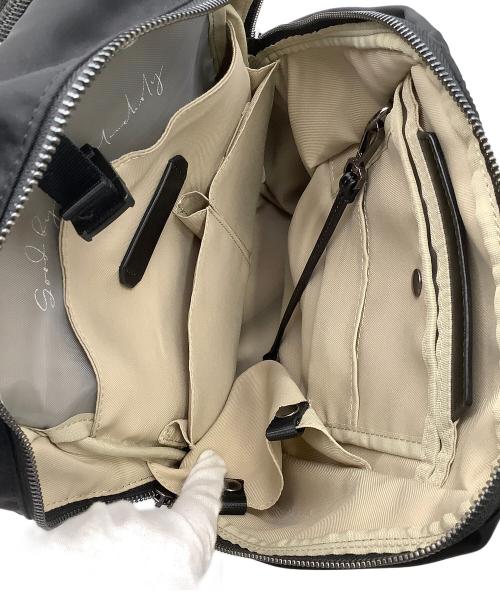 W&.Day/Night（ダブルアンドデイナイト）W&.Day/Night (ダブルアンドデイナイト) スリムリュック ブラックの古着・服飾アイテム