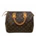 LOUIS VUITTON (ルイ ヴィトン) スピーディ25 モノグラム Ｍ41528 ハンドバッグ ブラウン：75000円