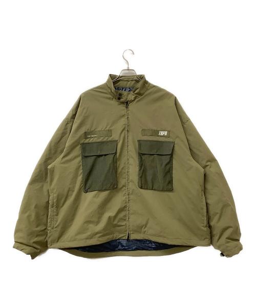TIGHTBOOTH PRODUCTION（タイトブースプロダクション）TIGHTBOOTH PRODUCTION (タイトブースプロダクション) 中綿ジャケット オリーブ サイズ:XLの古着・服飾アイテム
