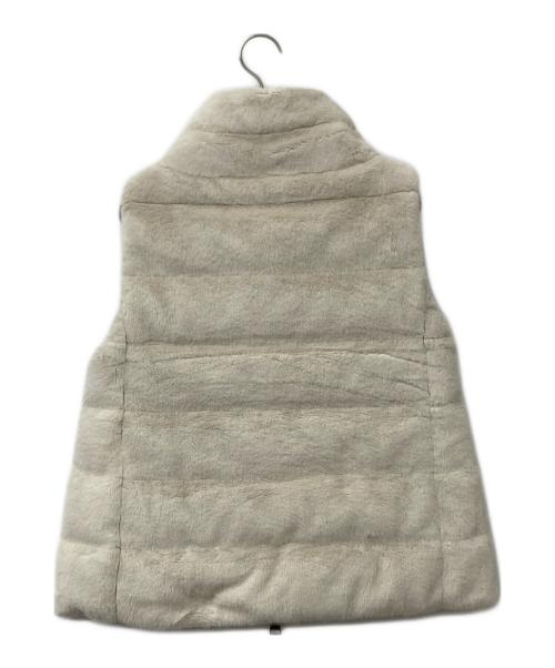 HERNO（ヘルノ）HERNO (ヘルノ) ダウンベスト ベージュ（CAMMELLO） サイズ:38の古着・服飾アイテム