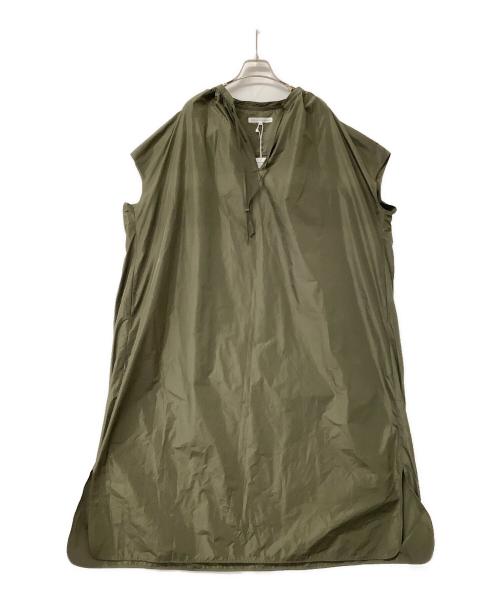 23区（ニジュウサンク）23区 (ニジュウサンク) ワンピース ブライトメモリーワンピース グリーン サイズ:48の古着・服飾アイテム