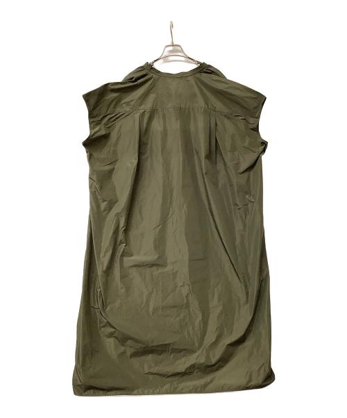 23区（ニジュウサンク）23区 (ニジュウサンク) ワンピース ブライトメモリーワンピース グリーン サイズ:48の古着・服飾アイテム