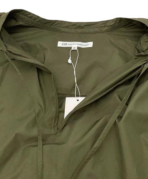 23区（ニジュウサンク）23区 (ニジュウサンク) ワンピース ブライトメモリーワンピース グリーン サイズ:48の古着・服飾アイテム