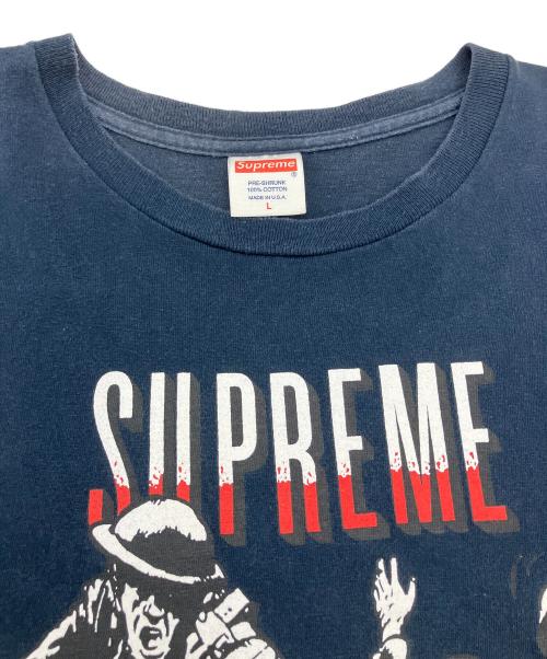 SUPREME（シュプリーム）SUPREME (シュプリーム) 半袖Tシャツ  11AW GOD&COUNTRY ネイビー サイズ:Lの古着・服飾アイテム