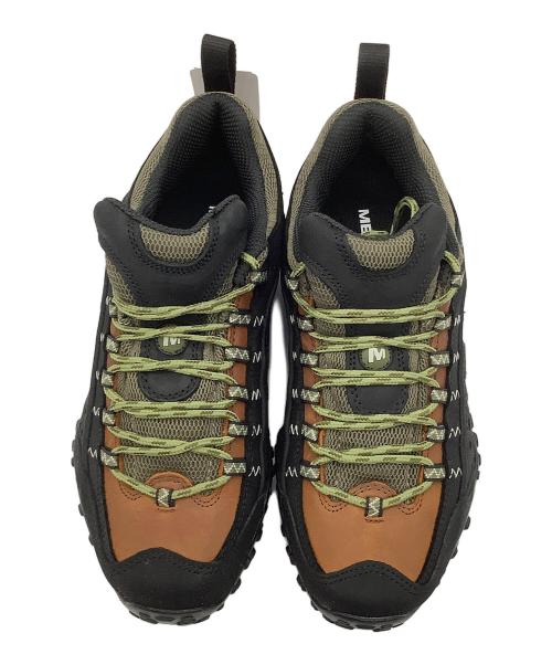 MERRELL（メレル）MERRELL (メレル) Intercept ブラック×グリーン サイズ:US 7の古着・服飾アイテム