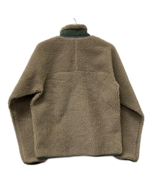 Patagonia（パタゴニア）Patagonia (パタゴニア) フリースジャケット M's Classic Retro-X Jkt カーキ×グリーン SBDY(SEABIR サイズ:Mの古着・服飾アイテム