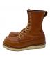RED WING (レッドウィング) レースアップブーツ 赤羽根刺繍タグ オレンジブラウン（オロラセット） サイズ:CM24：35000円
