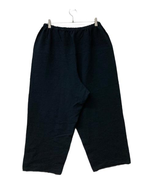 plantation（プランテーション）plantation (プランテーション) ペーパーヤーンワイドパンツ ブラック サイズ:2の古着・服飾アイテム