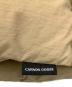 CANADA GOOSE (カナダグース) ダウンマフラー カーキ：20000円