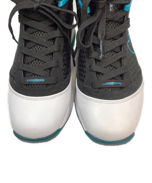 NIKE（ナイキ）NIKE (ナイキ) LEBRON VII QS ブラック×ホワイト サイズ:25cmの古着・服飾アイテム