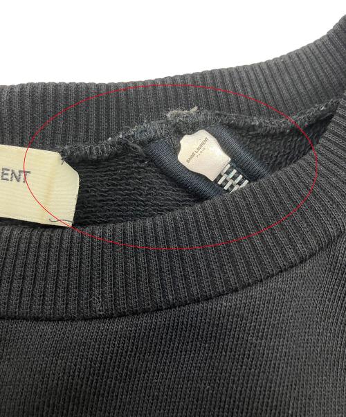 Saint Laurent Paris（サンローランパリ）Saint Laurent Paris (サンローランパリ) スウェット ブラック サイズ:不明の古着・服飾アイテム
