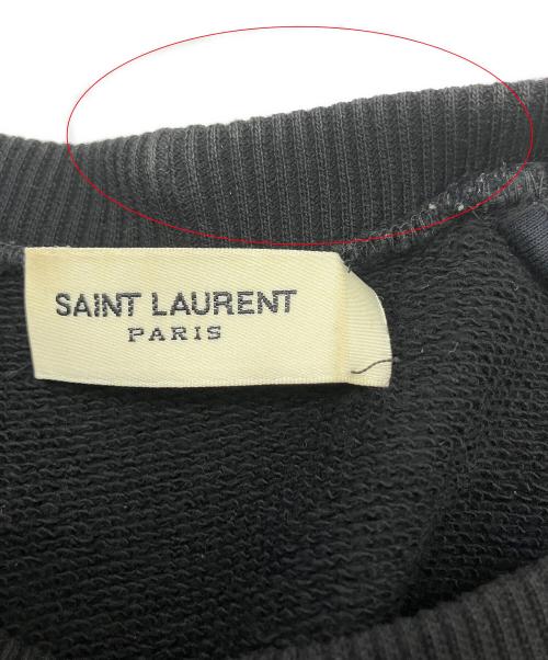 Saint Laurent Paris（サンローランパリ）Saint Laurent Paris (サンローランパリ) スウェット ブラック サイズ:不明の古着・服飾アイテム