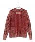 DIESEL (ディーゼル) ケーブルニット レッド サイズ:S：18000円