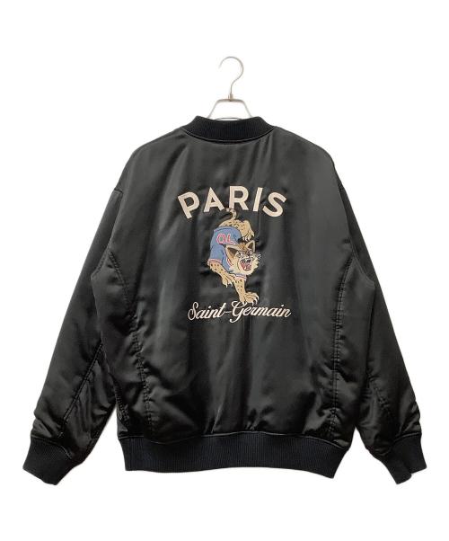 Paris Saint-Germain（パリサンジェルマン）Paris Saint-Germain (パリサンジェルマン) スタジャン ブラック サイズ:Lの古着・服飾アイテム
